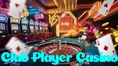 Club Player Casino casino presented on mobile device in Pakistan with slots and live games